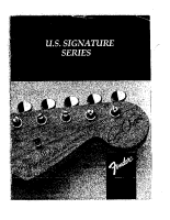 Fender E-Clapton-Stratocaster - Owners Manual 